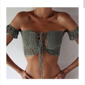 Andi Bagus Monte Carlo Crop Top (S)